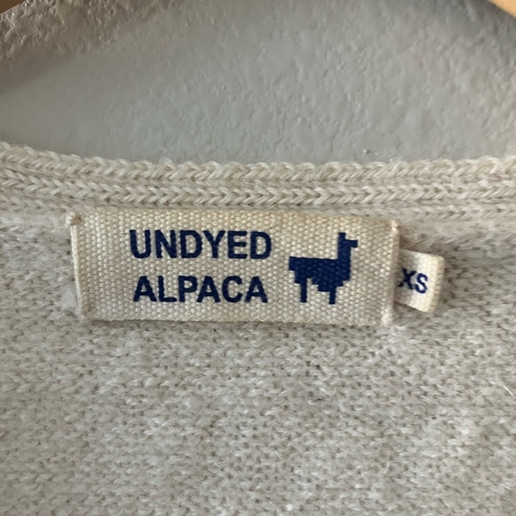 IOAN Undyed Alpaca Cardigan XS - Picture 3 of 12